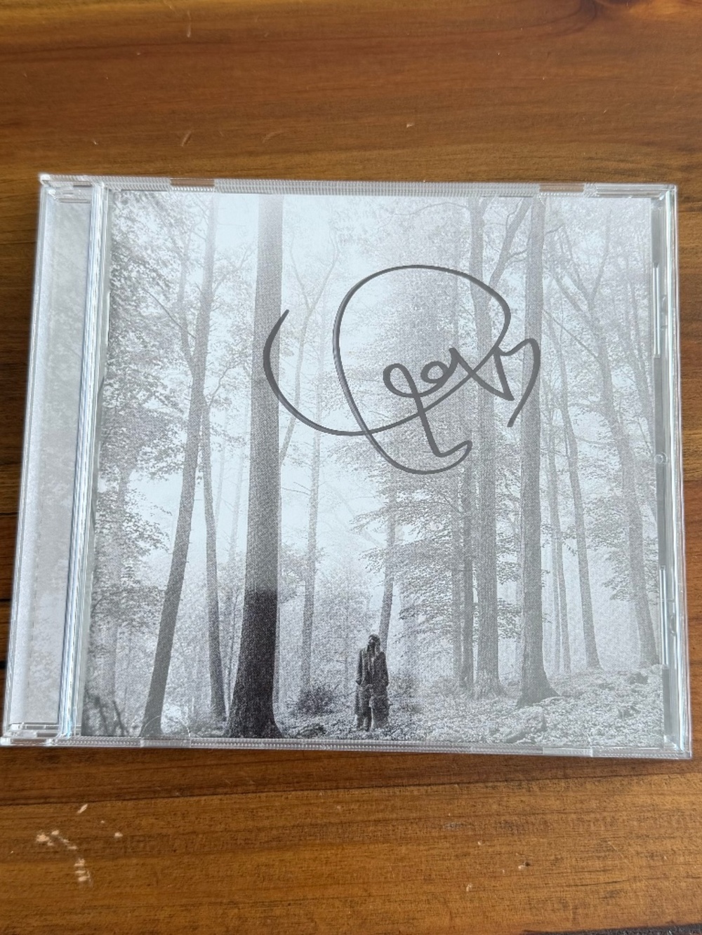 Taylor Swift Folklore signed CD